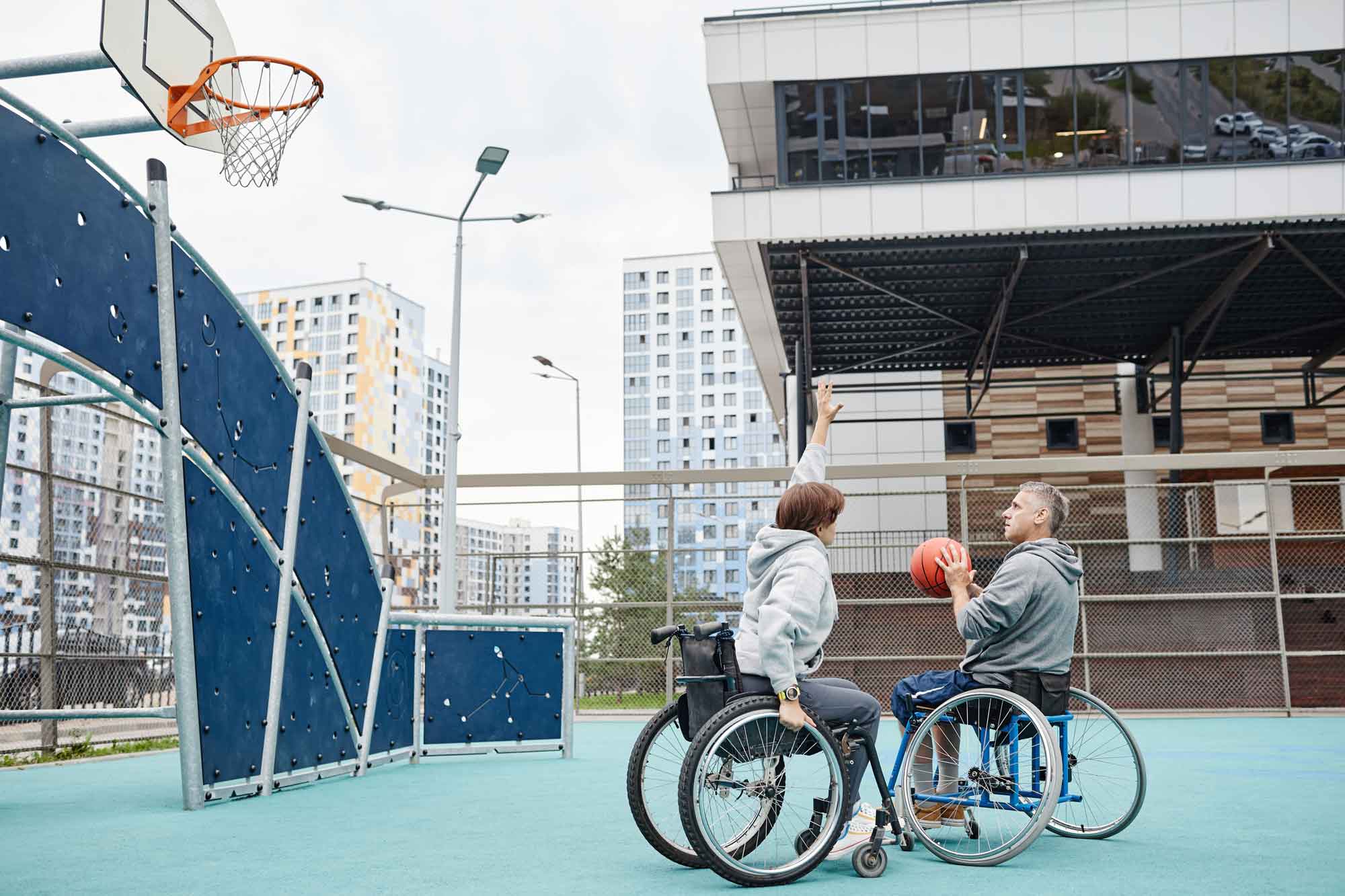 wheelchair basketball